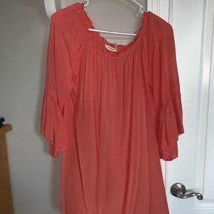 off the shoulder dress